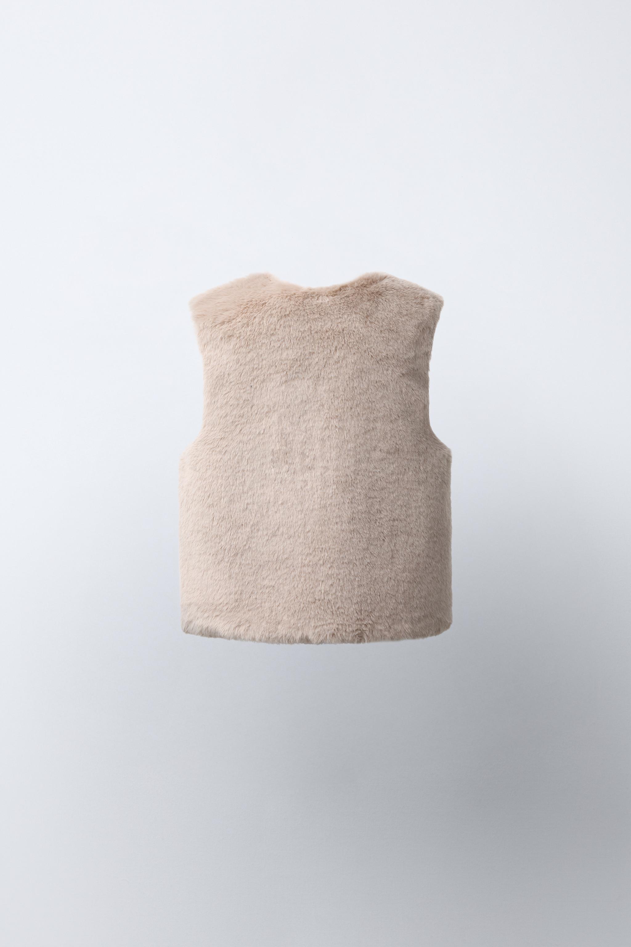 FAUX FUR VEST