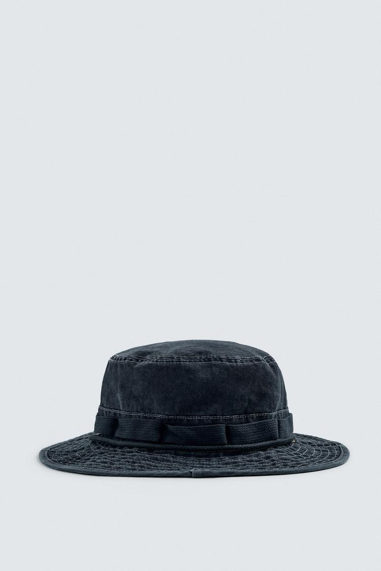 ZARA BUCKET HAT WITH WIDE BRIM