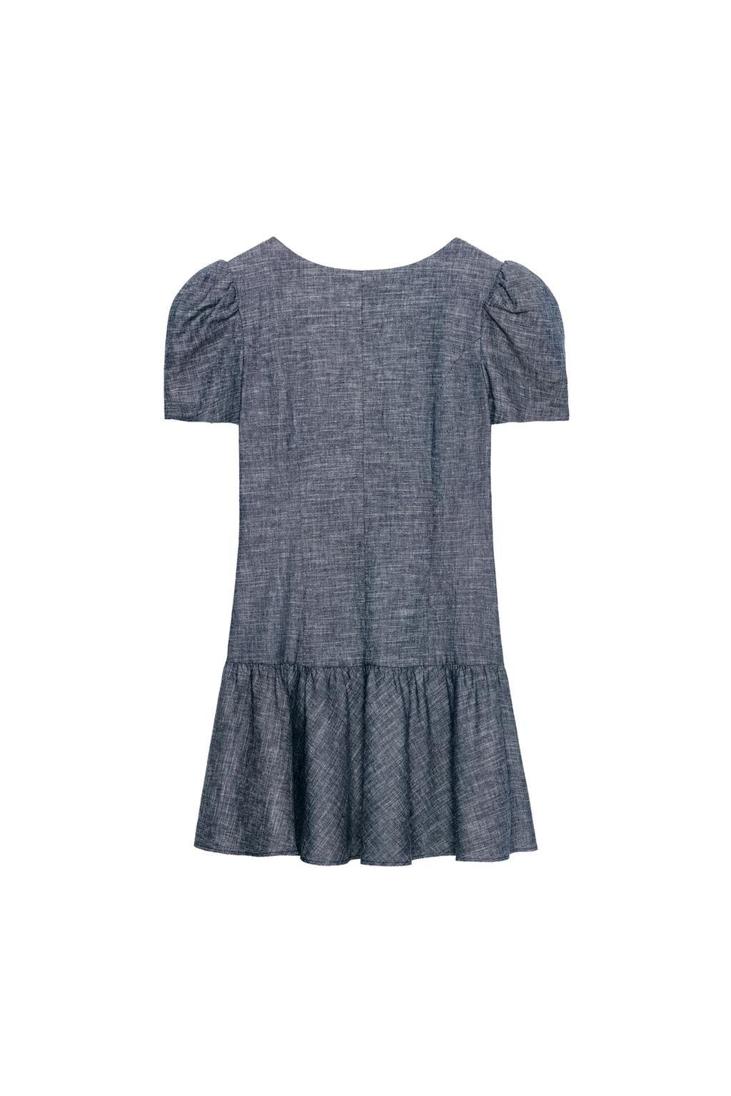 PUFF SLEEVE MINI DRESS - image 3