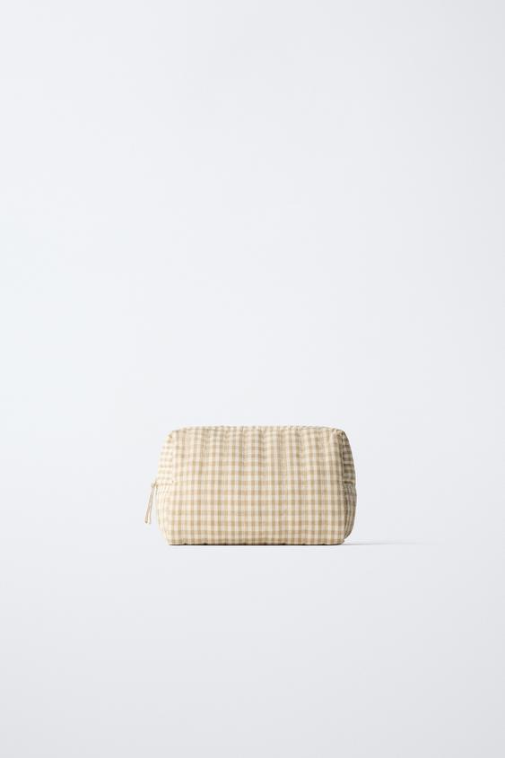 ENSEMBLE MATERNITÉ À CARREAUX - Blanc écru de Zara - Image 6