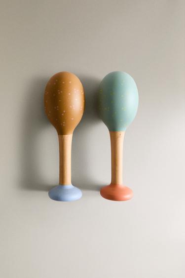 KIDS' TOY MARACAS INSTRUMENT - Multicoloured by Zara