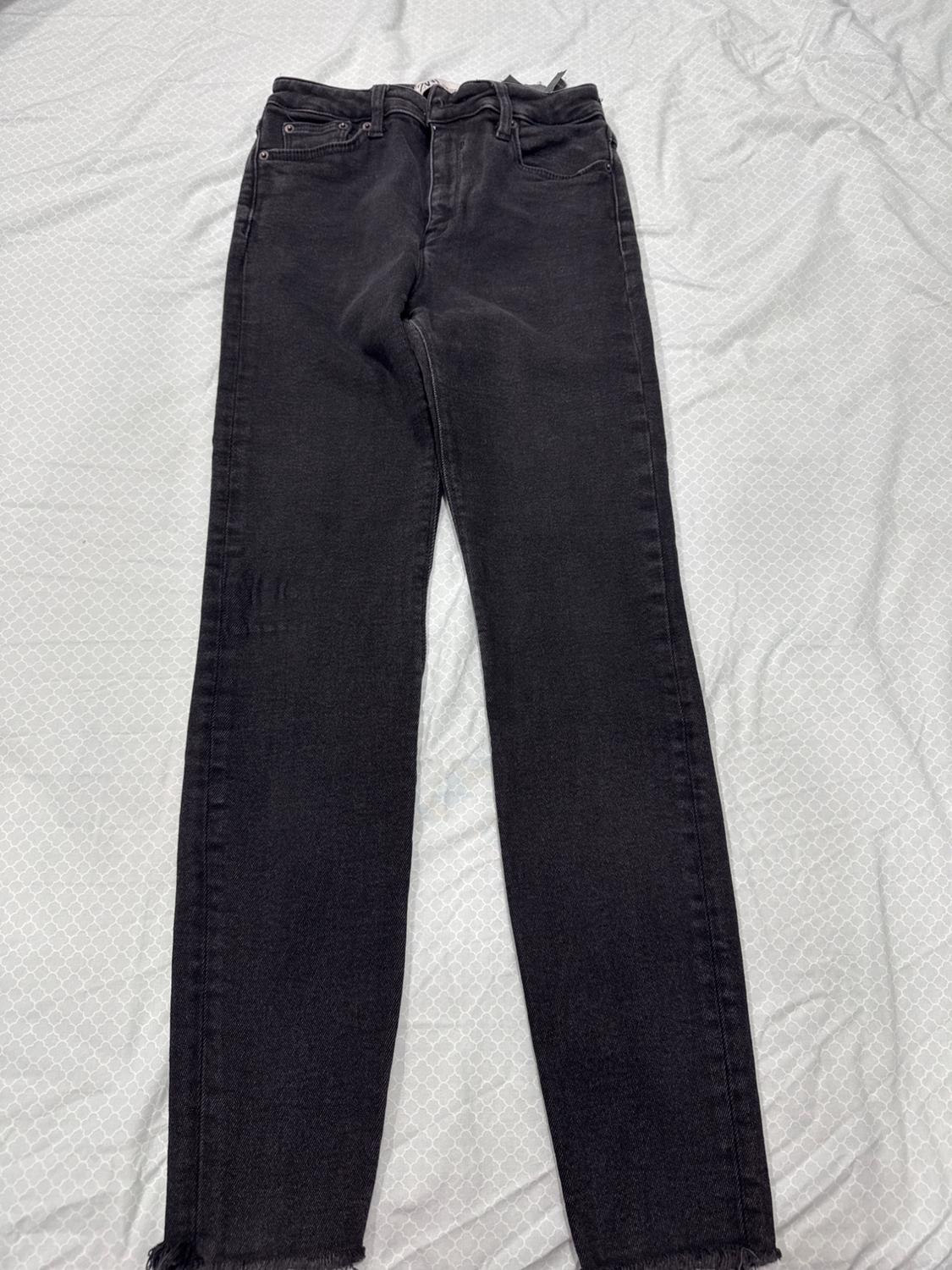 HI RISE SKINNY JEANS