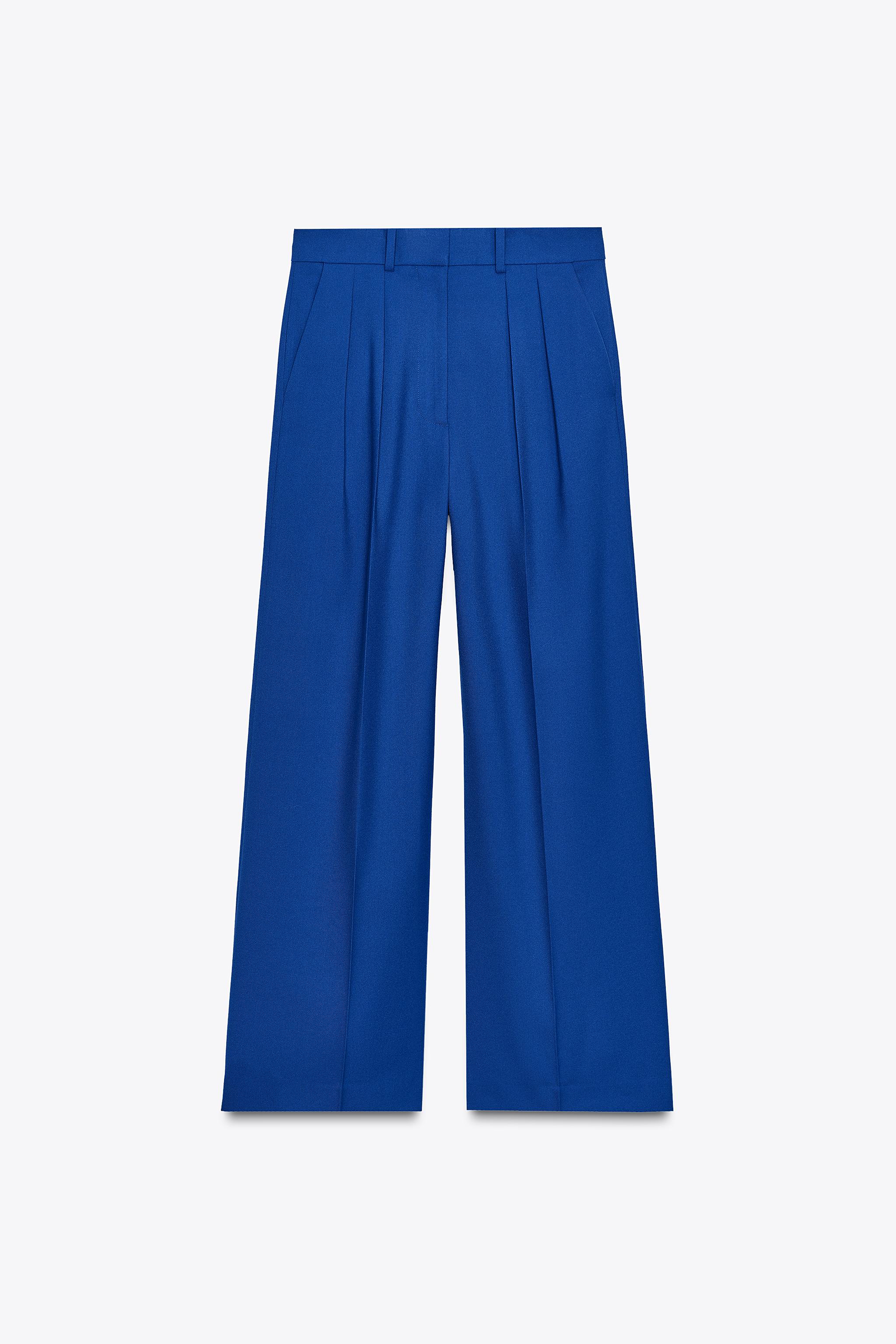 PANTALON LARGE À PINCES ZW COLLECTION