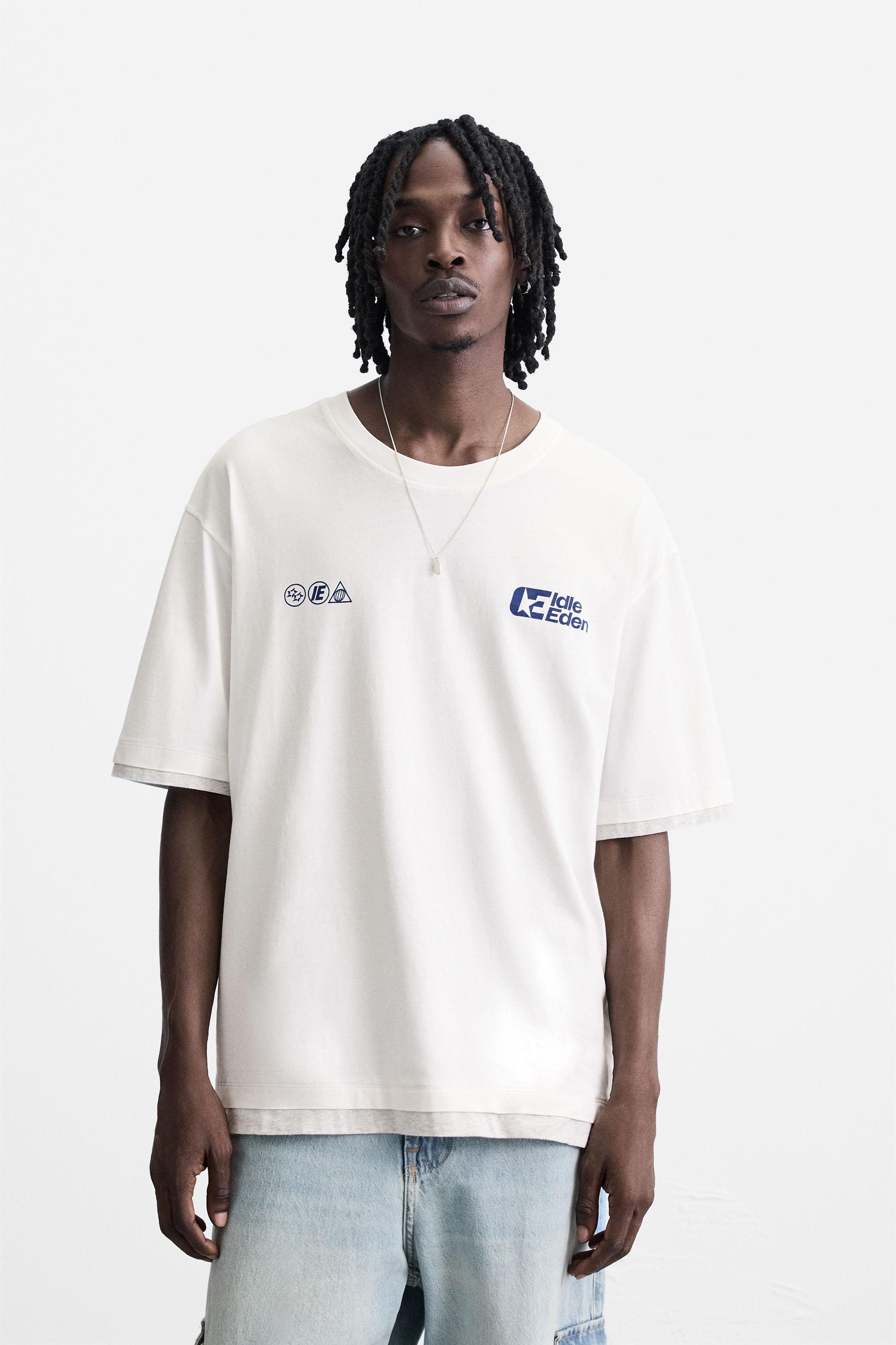Tシャツ (ホワイト・白) | メンズ | 最新コレクション | ZARA 日本