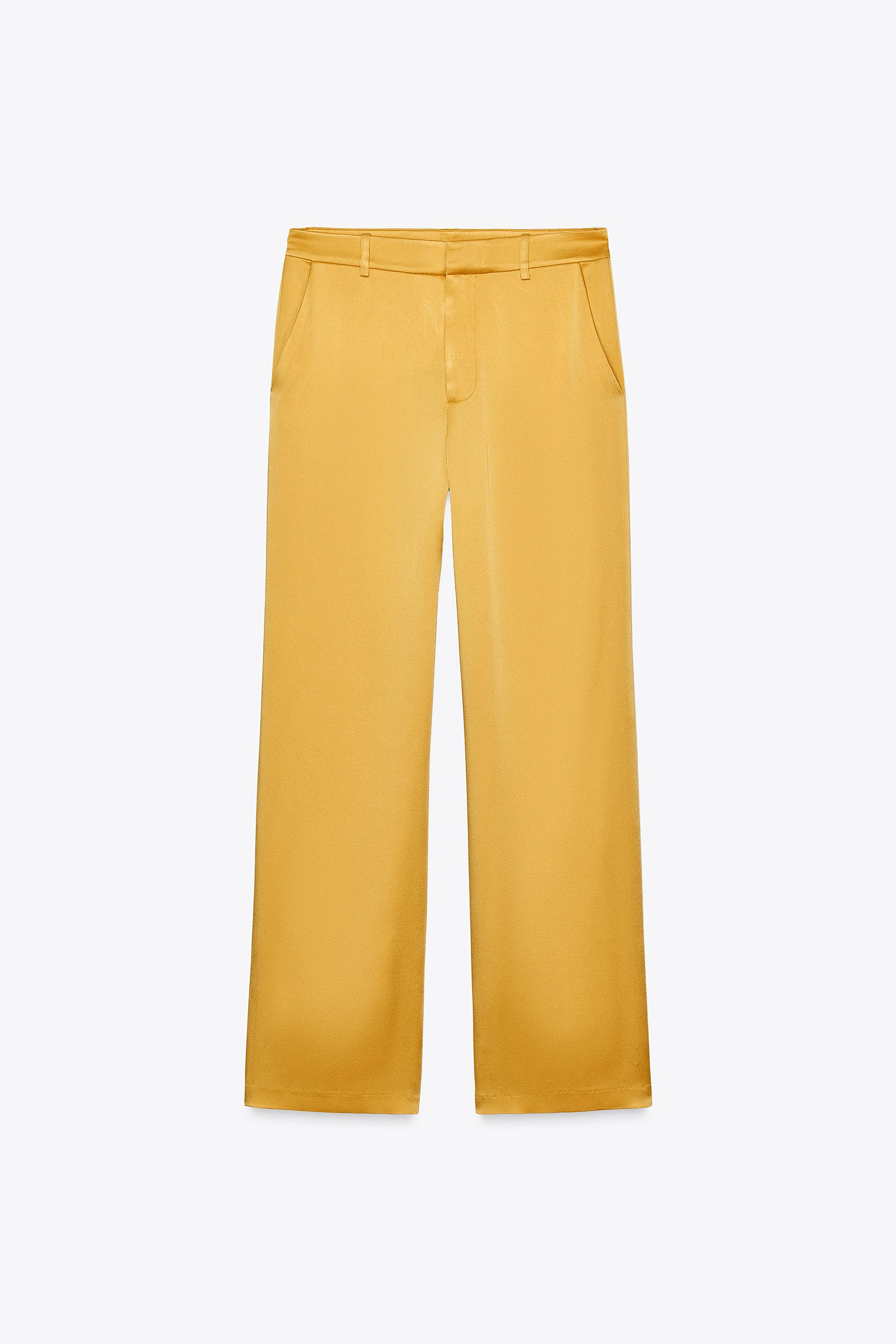 ZARA☆春夏パンツスーツ⭐︎イエロー ZARA - 🌼春新作💐3895◇yellow イエロー トップス パンツ