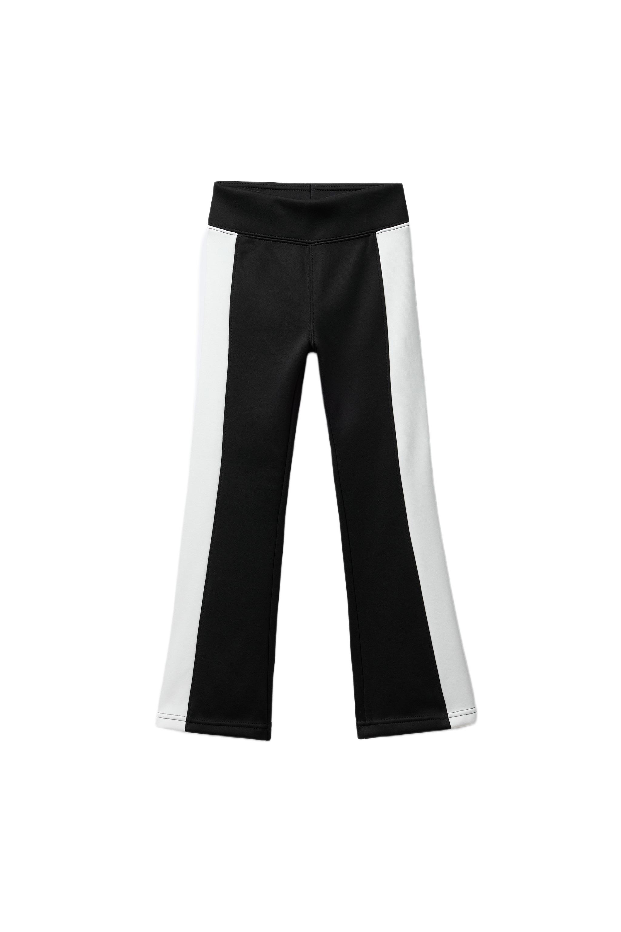 ZARAサスペンダー付きスノーパンツ ブラック/ホワイト Zara Ski Pants by Zara - Pickle