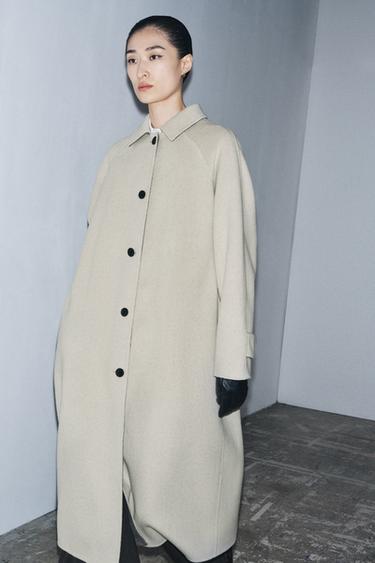 ZW COLLECTION LIMITED EDITION YUNG ARALASHMALI UZUN PALTO - Ekryu Zara tomonidan