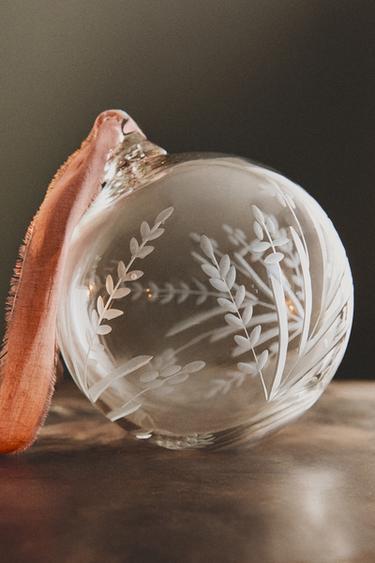 CRYSTAL BALL CHRISTMAS TREE BAUBLE - 990 by Zara - Image 4