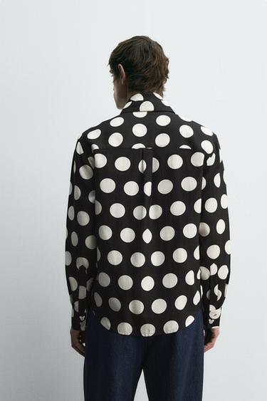 CHEMISE À POIS HARRY LAMBERT FOR ZARA X DISNEY - Noir de Zara - Image 2