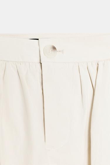 MINI JUPE BALLON - Écru de Zara - Image 6