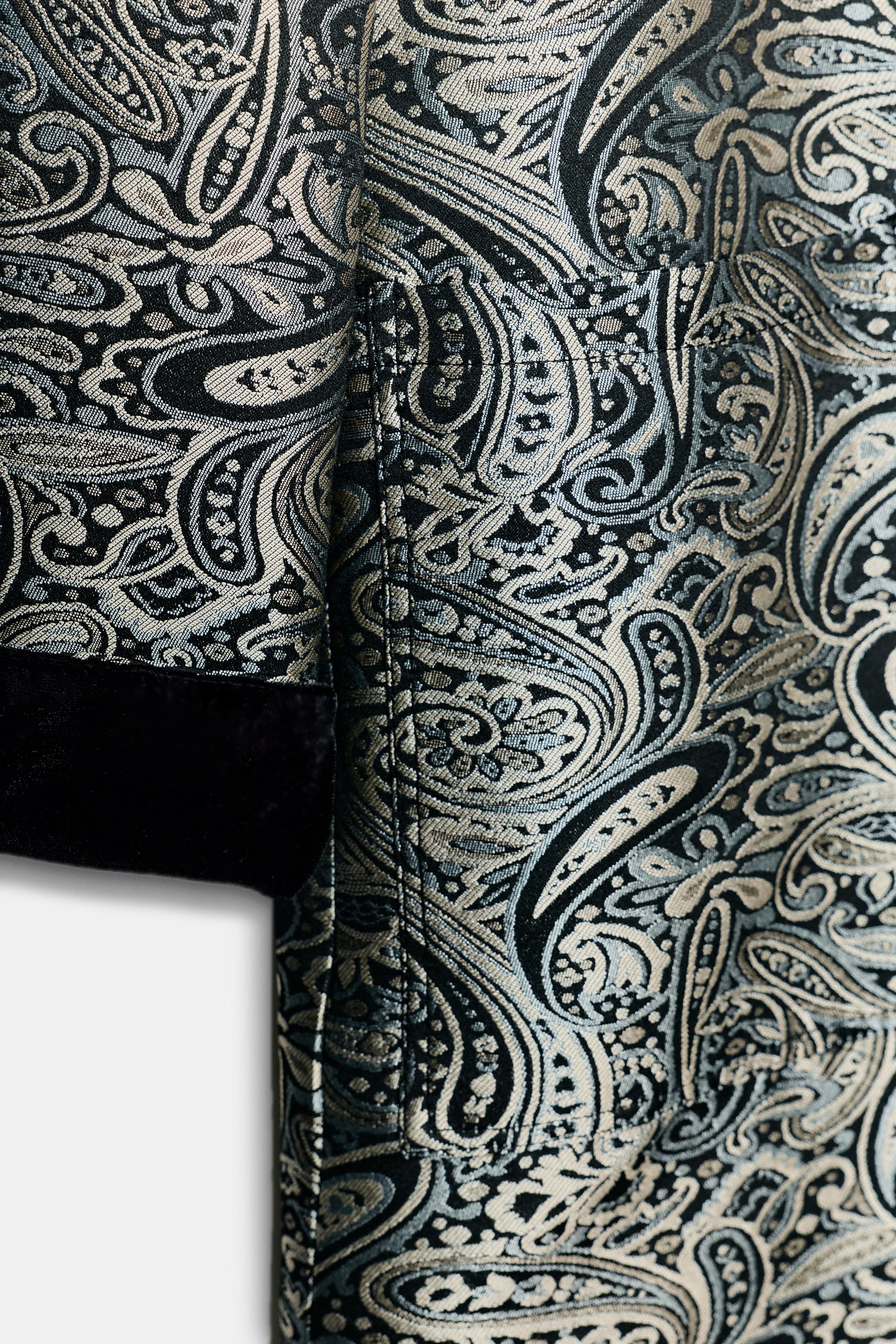 ZW COLLECTION ジャカードコート - グレー | ZARA Japan / 日本