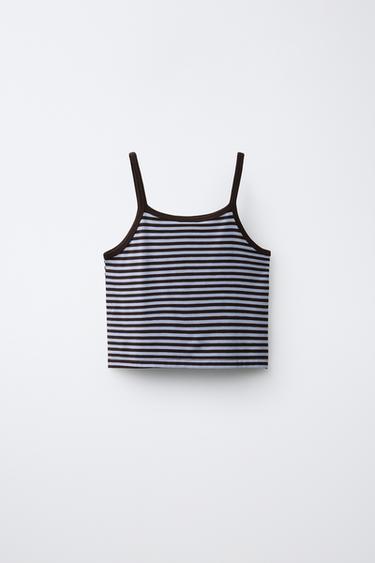 STRIPED T-SHIRT AND BERMUDA SHORTS SET - Blue by Zara - Image 2