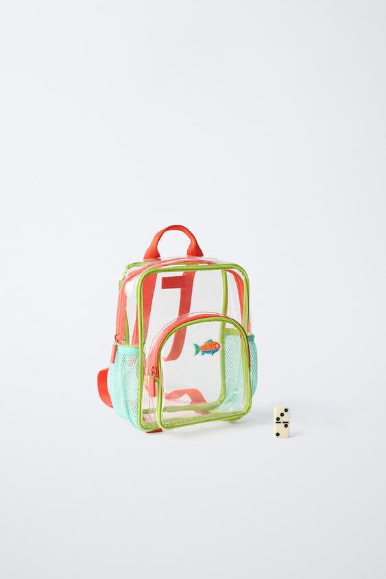 SAC À DOS TRANSPARENT - Multicolore de Zara - Image 5