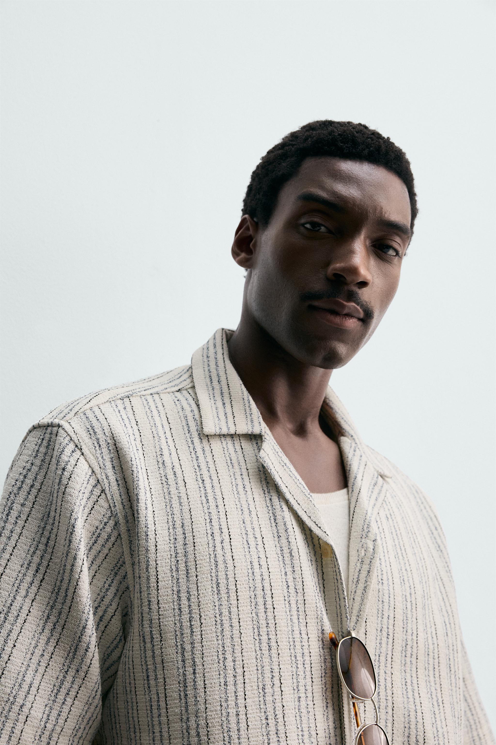 CHEMISE TEXTURÉE