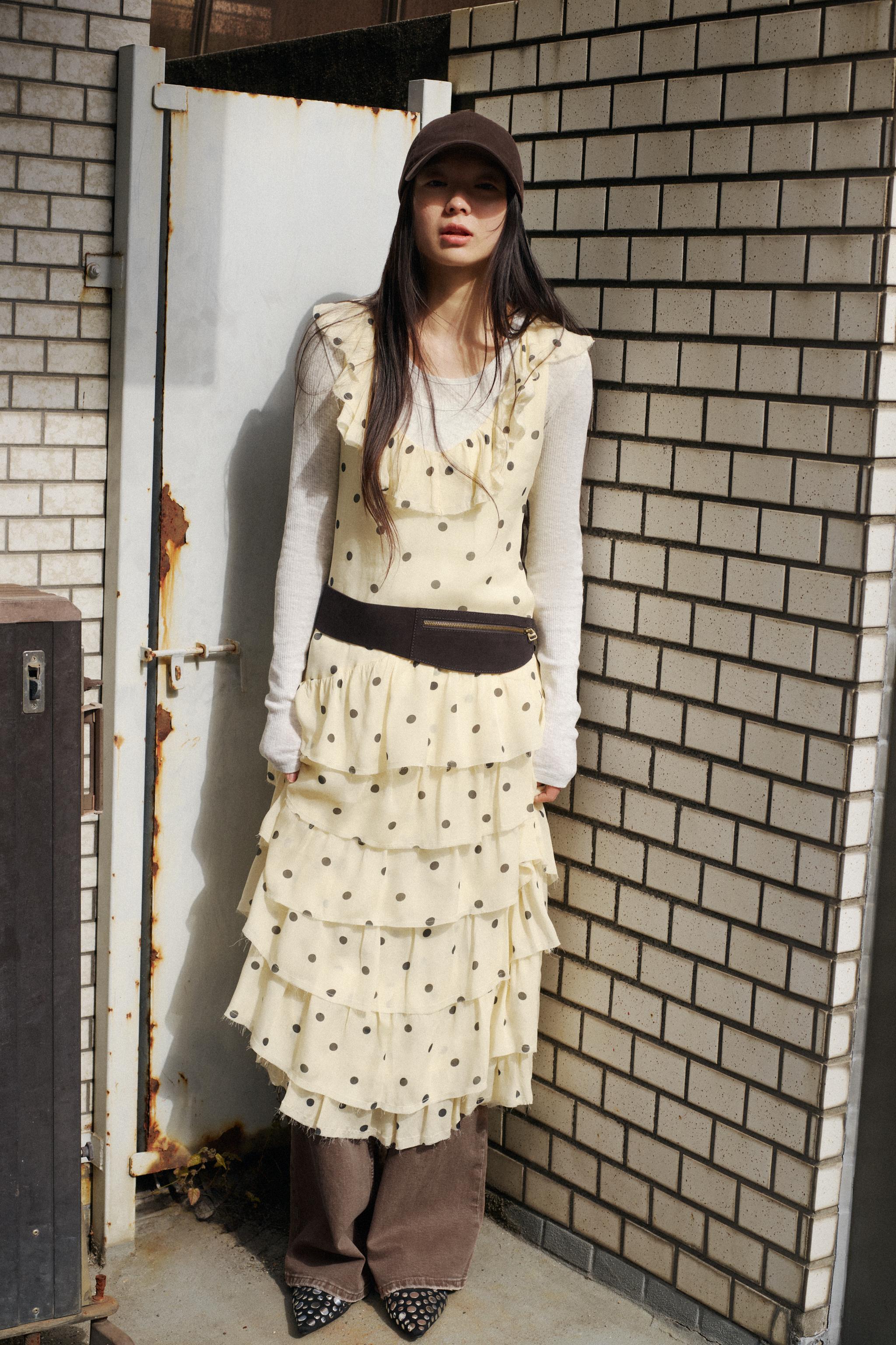 ポルカドットワンピース - レディース | ZARA 日本