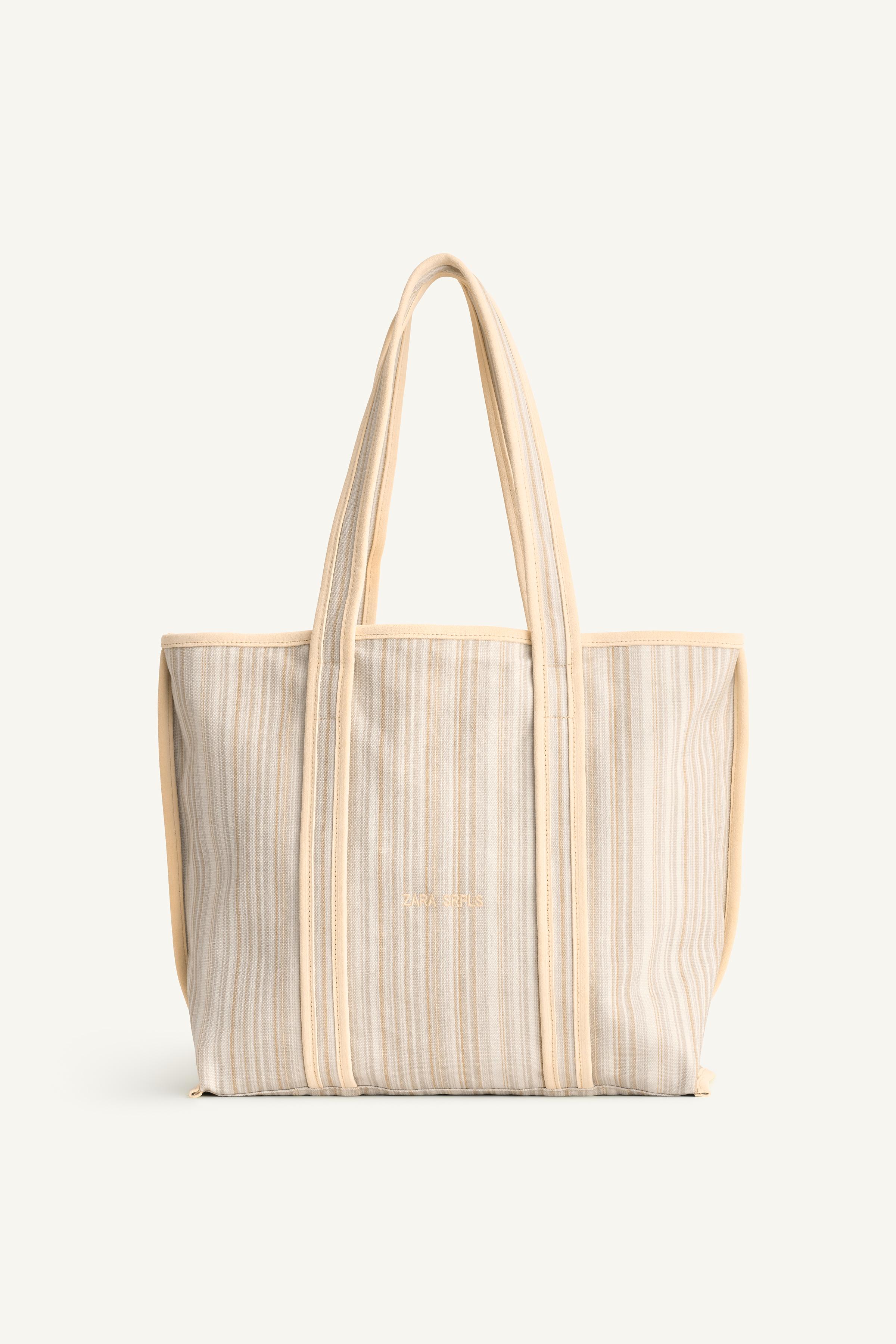 SAC SHOPPER À RAYURES