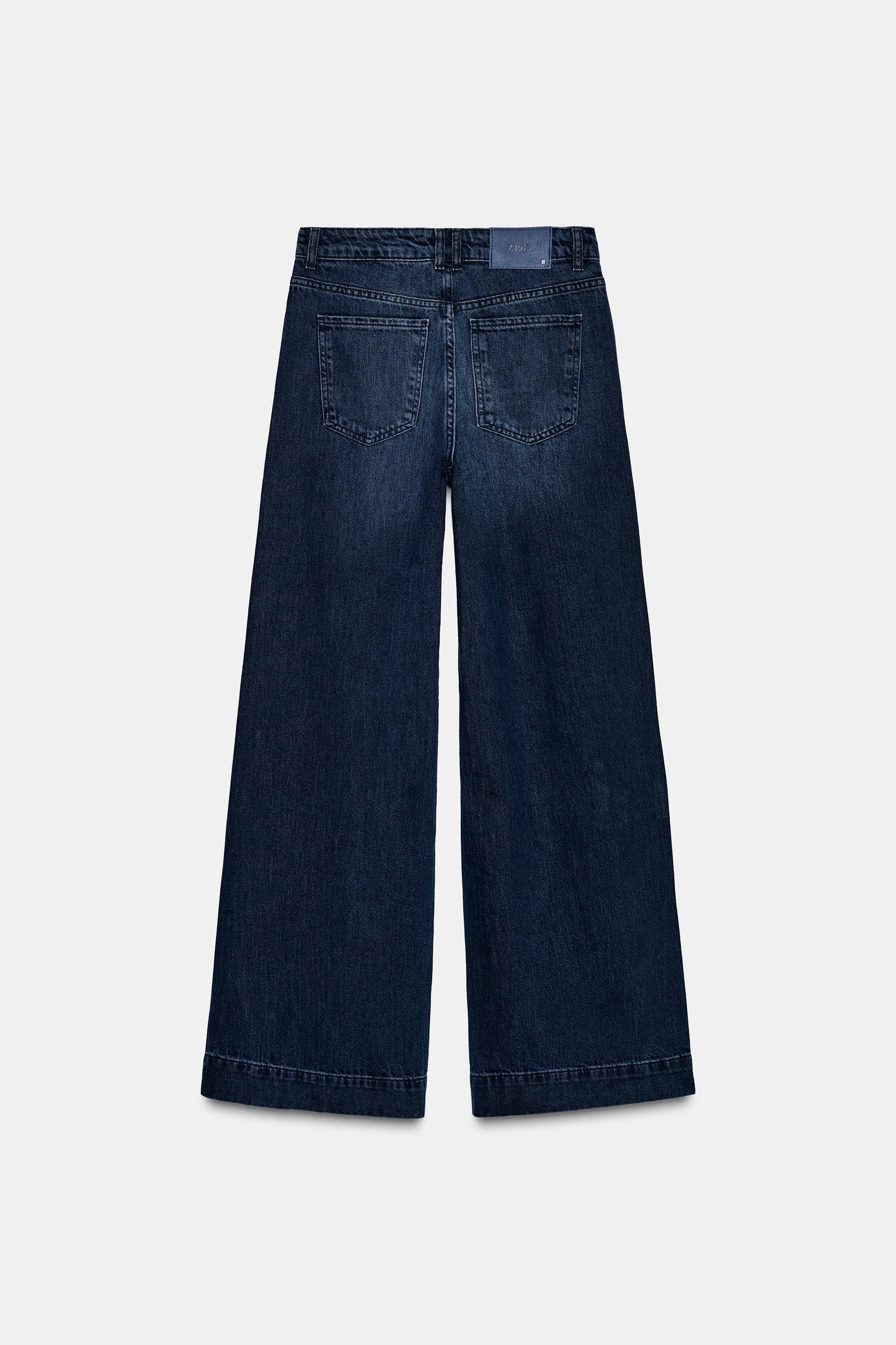 Z1975 YÜKSEK BEL BOL GENİŞ PAÇA JEAN - Görsel 9