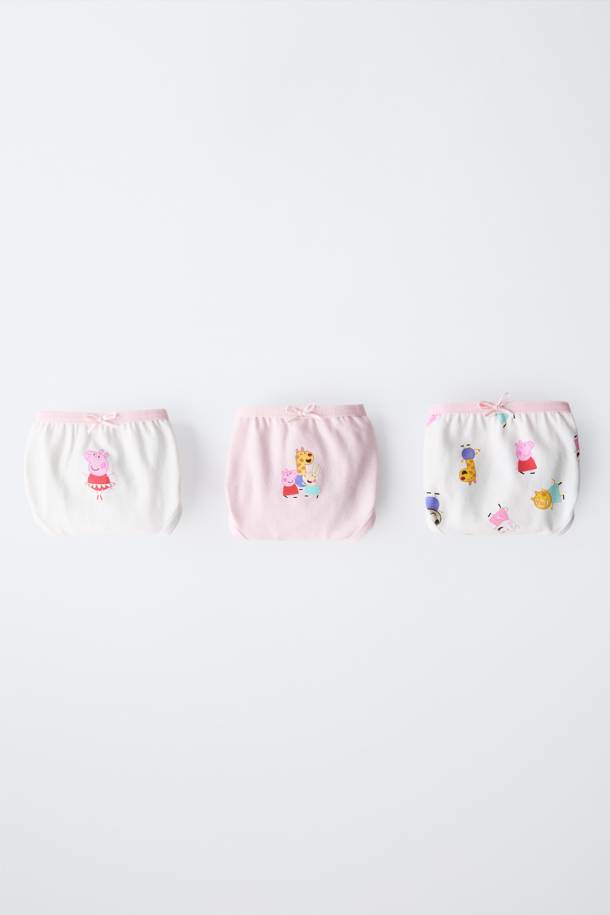 2-6 ANS/ LOT DE TROIS CULOTTES PEPPA PIG ™