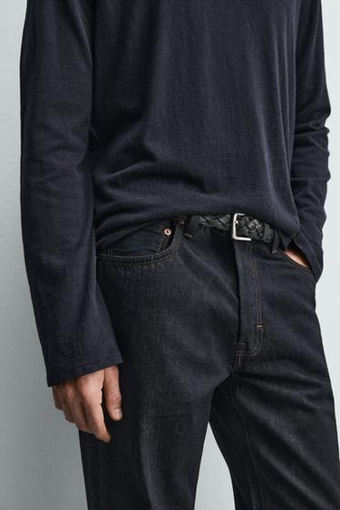 JEAN COUPE DROITE - Indigo de Zara - Image 6