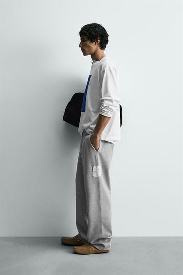 GEOMETRIC PRINT T-SHIRT - White by Zara - Image 3