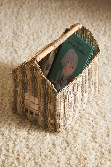 KIDS’ STRIPED HOUSE BASKET - Blue by Zara - Image 5