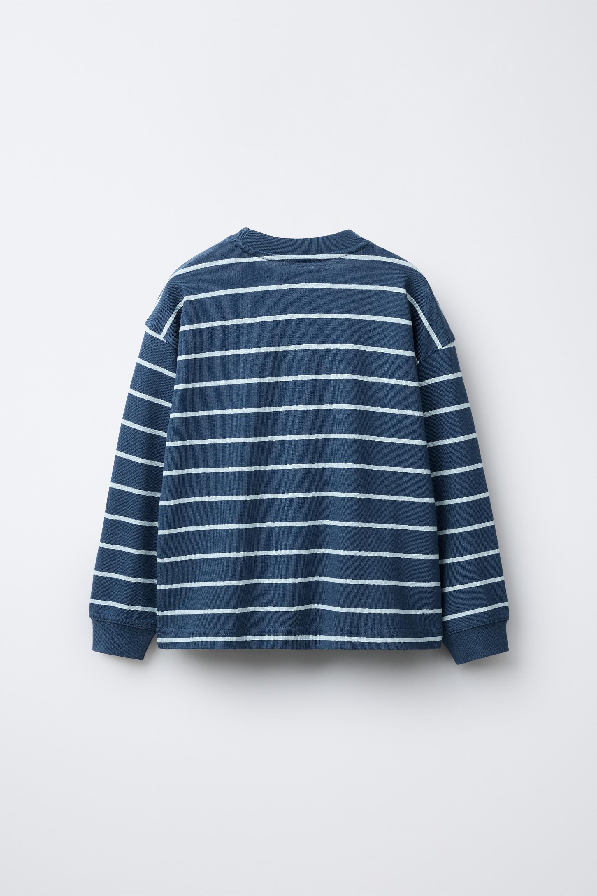 T-SHIRT HEAVY WEIGHT À RAYURES
