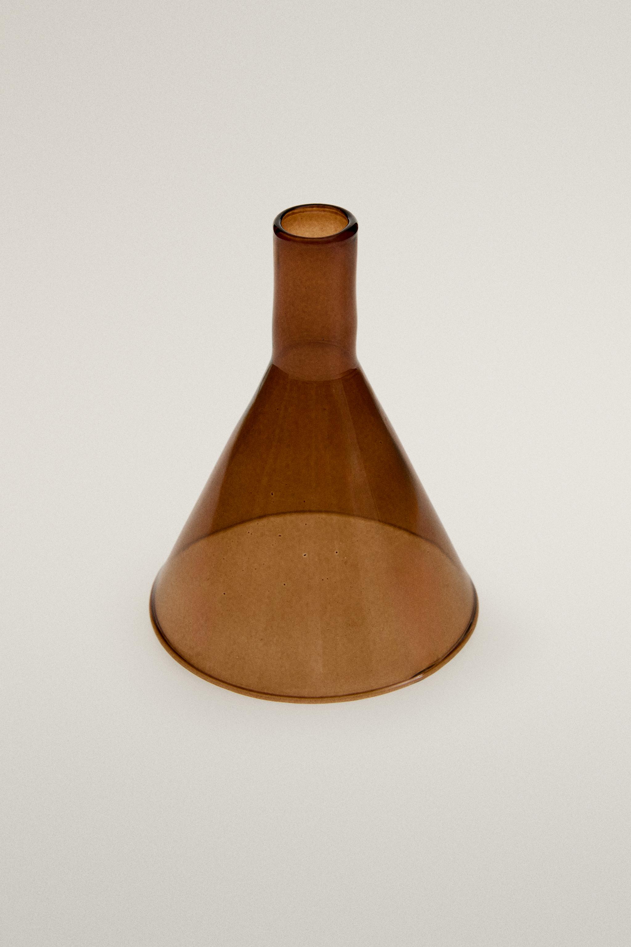 BOROSILICATE FUNNEL — Brown
