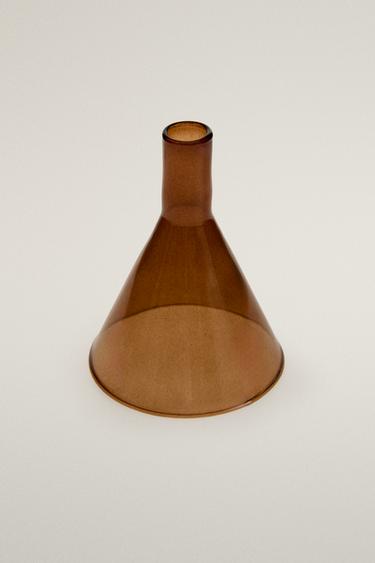 BOROSILICATE GLASS FUNNEL — Brown 2