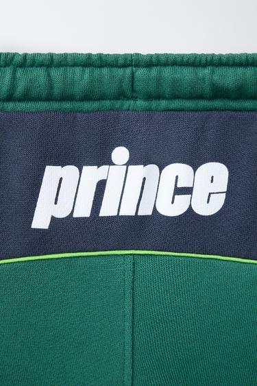 PRINCE ® PLUSH BERMUDA SHORTS - Blue / Green by Zara - Image 3