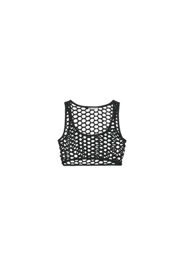 MESH CROP TOP