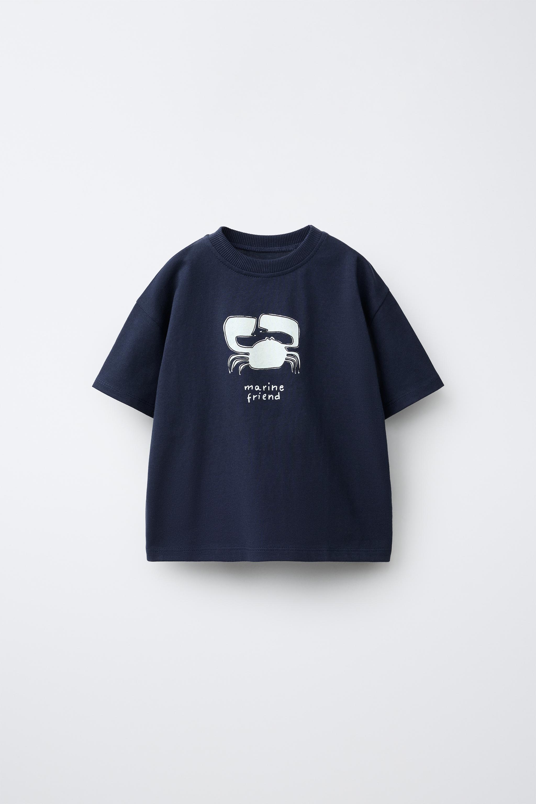 CRAB PRINT T-SHIRT