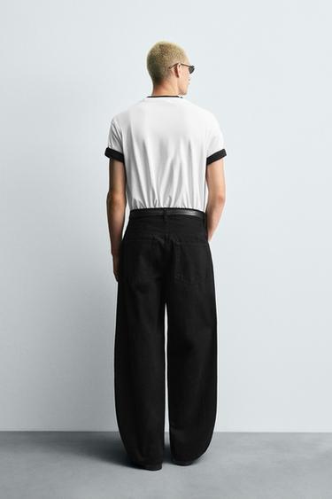 BALLOON FIT JEANS - Black by Zara