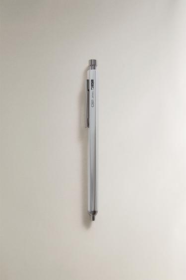 OHTO ALUMINIUM AND BRASS PEN - Silver by Zara