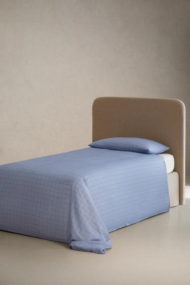 HOUSSE DE COUETTE ENFANT À CARREAUX - Bleuté de Zara - Image 1