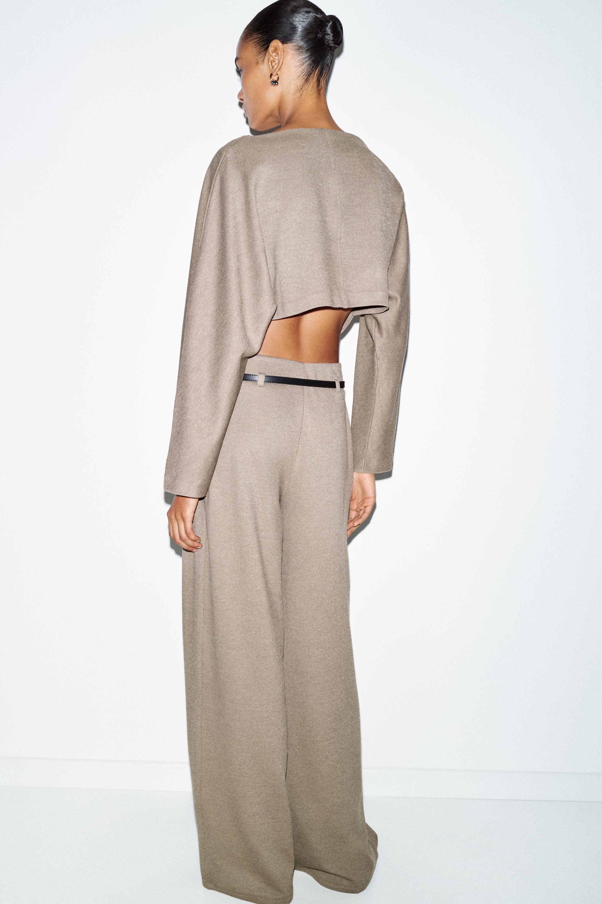 BELTED PALAZZO PANTS