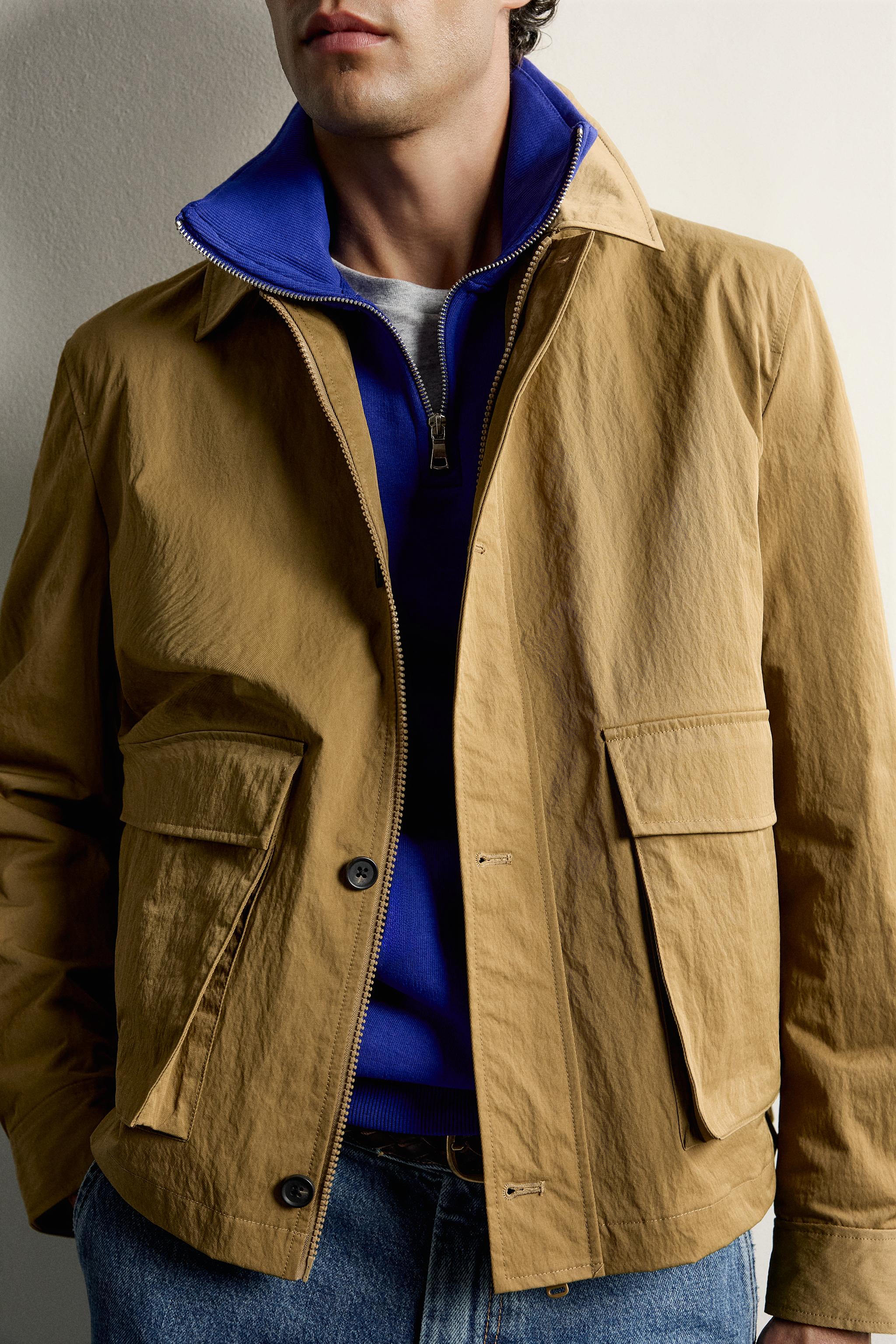 CROPPED-FIT TECHNICAL JACKET