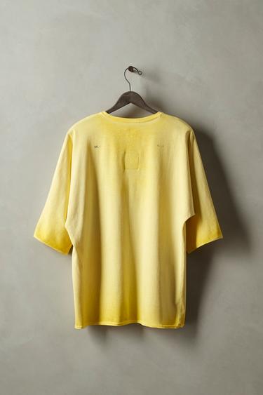 GRAPHIC PRINT T-SHIRT X SR_A - Yellow by Zara - Image 1