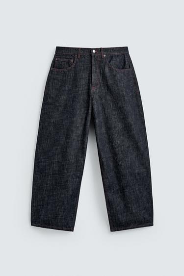 BALLOON FIT JEANS - Indigo by Zara