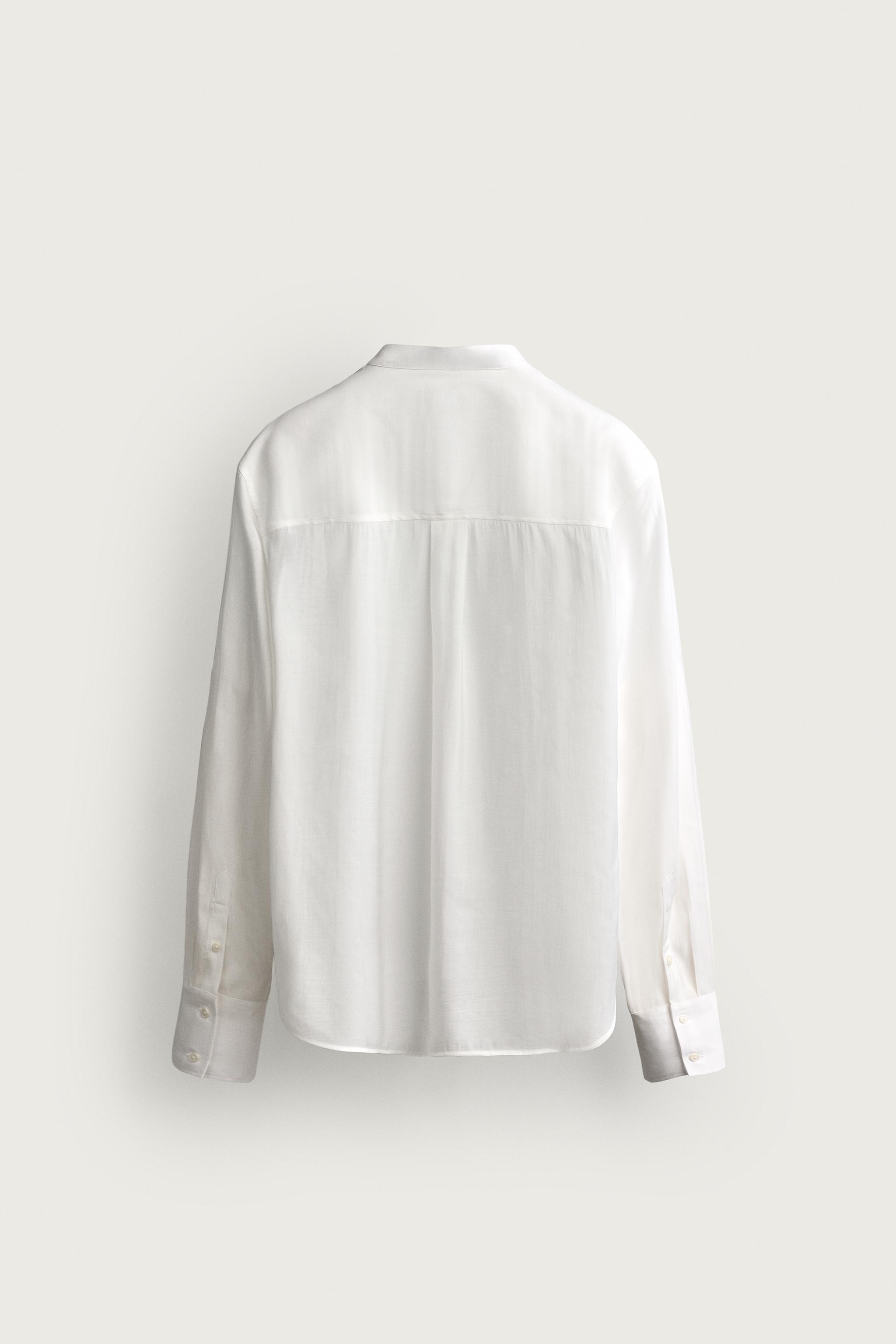 CHEMISE FLUIDE COUPE DÉCONTRACTÉE