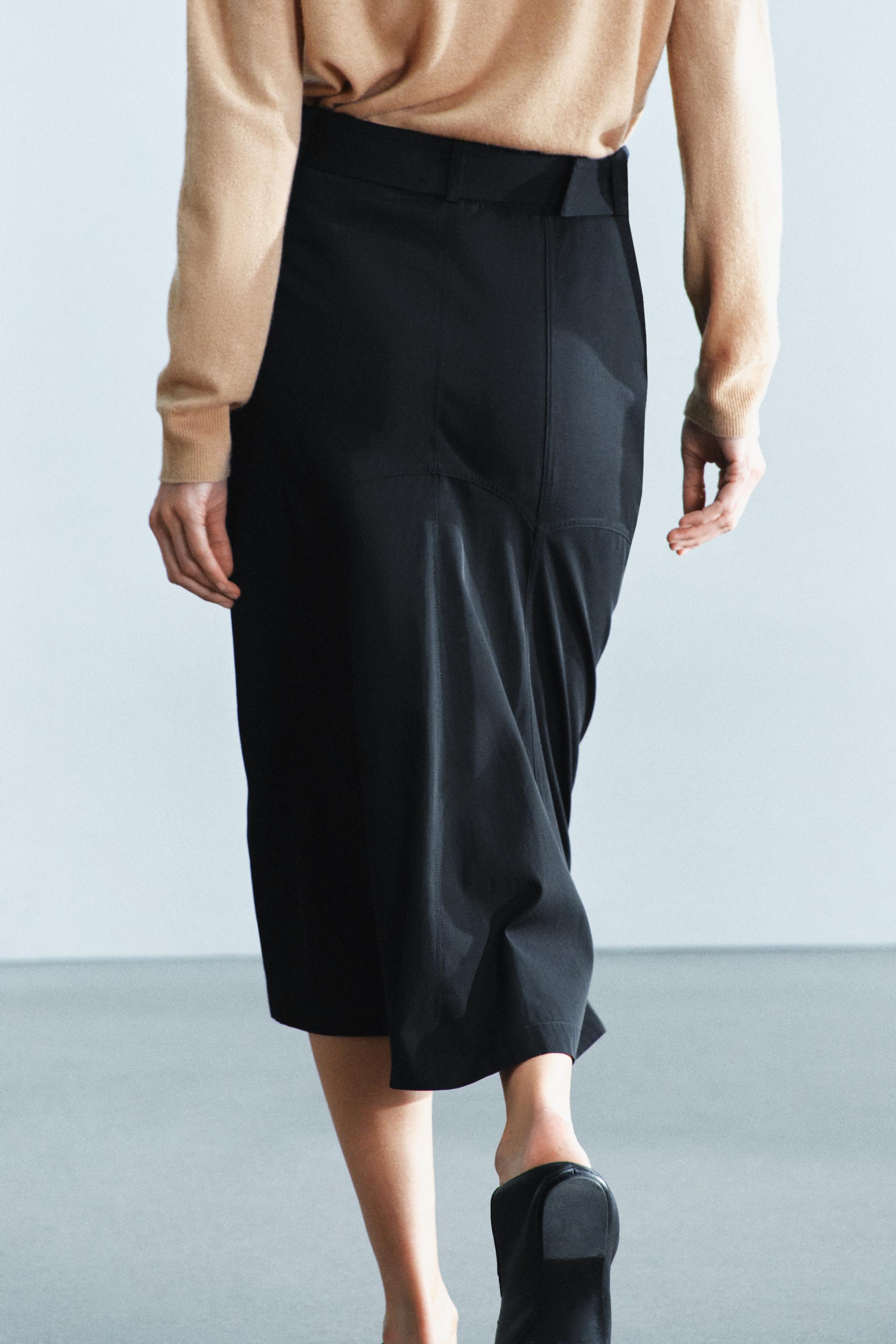 JUPE MIDI CARGO CEINTURE ZW COLLECTION