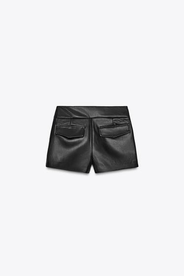 SHORT MINI - Noir de Zara - Image 7
