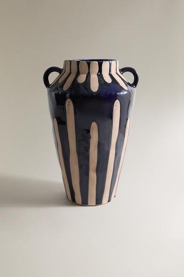 VASE DÉCORATIF HAUT EN CÉRAMIQUE - MIDNIGHT BLUE de Zara - Image 0