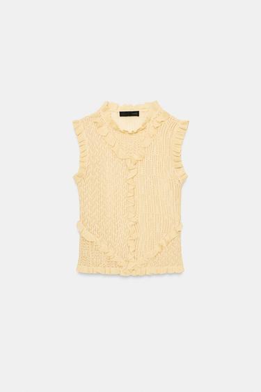 TOP - Ecru by Zara - Image 3