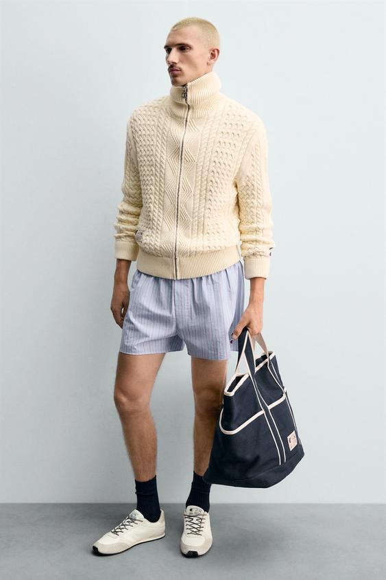 CHAMPION ® X ZARA LEATHER SNEAKERS