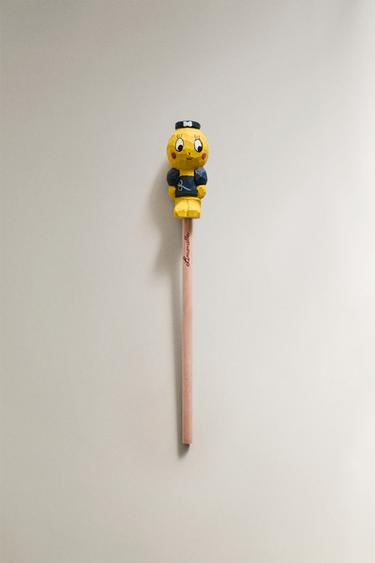LIMONCELLA X THE ANIMALS OBSERVATORY WOODEN PENCIL - Yellow by Zara
