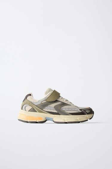 Zara MULTICOLOR SNEAKERS - Brown - Image 0