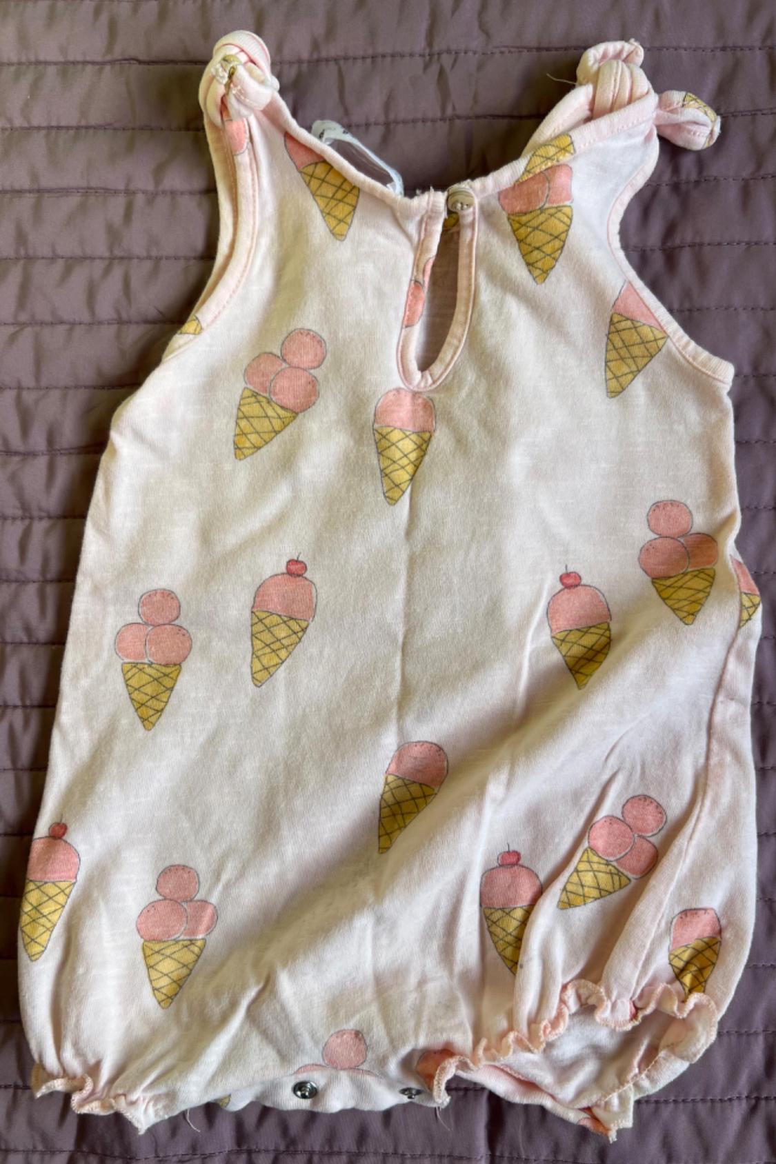 ICE CREAM SHORT DUNGAREES - Image 2