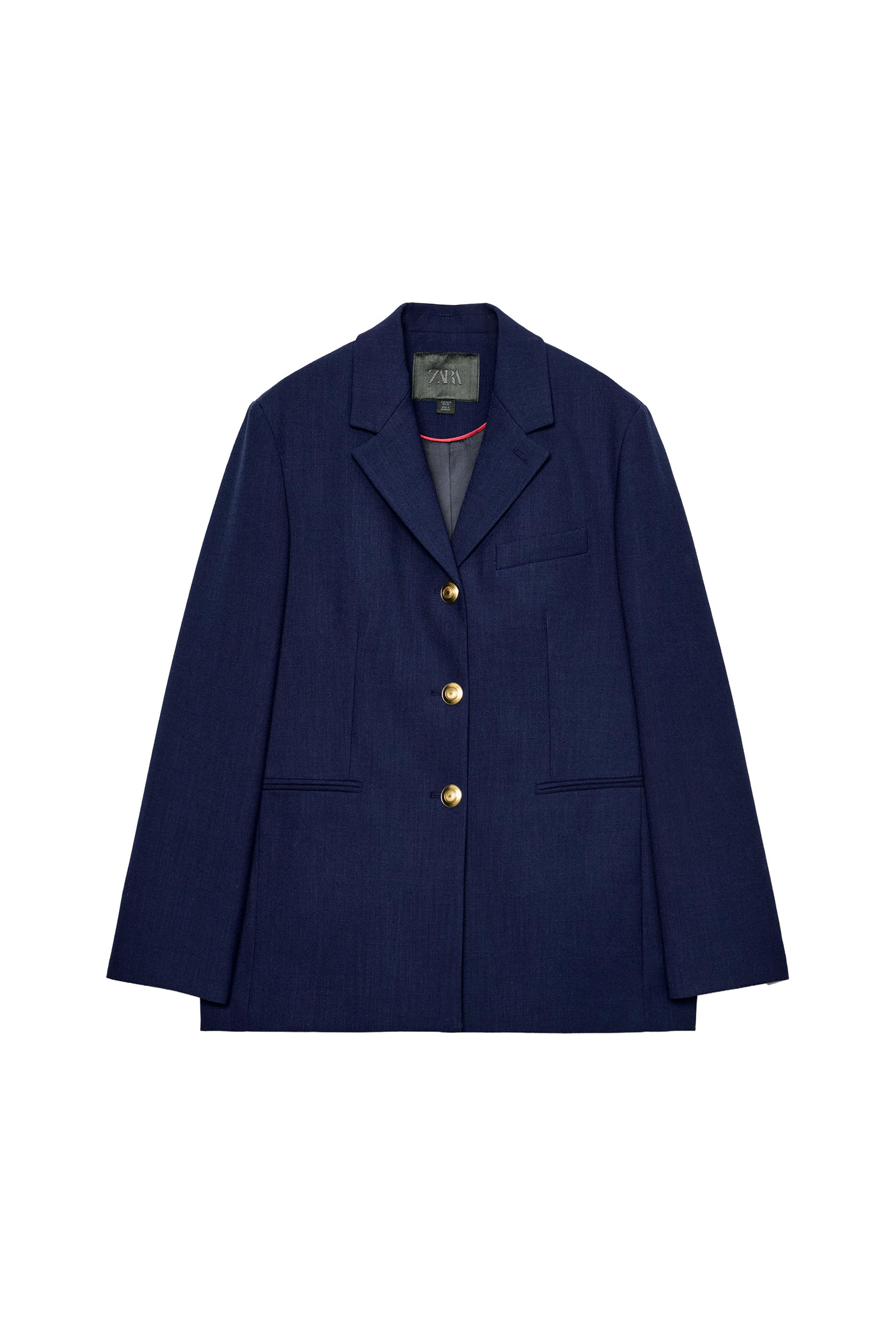 ZW COLLECTION BUTTONED BLAZER