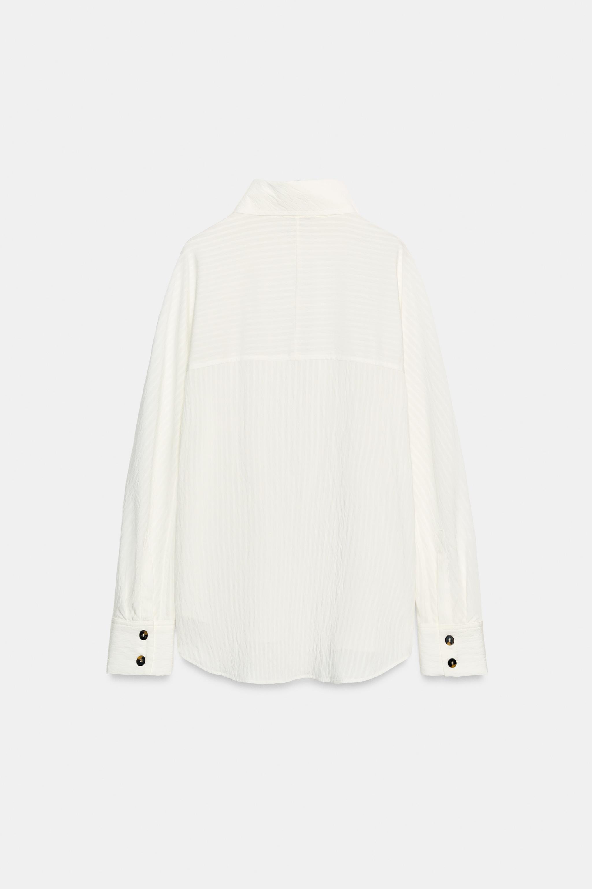 CHEMISE À RAYURES CROISÉE