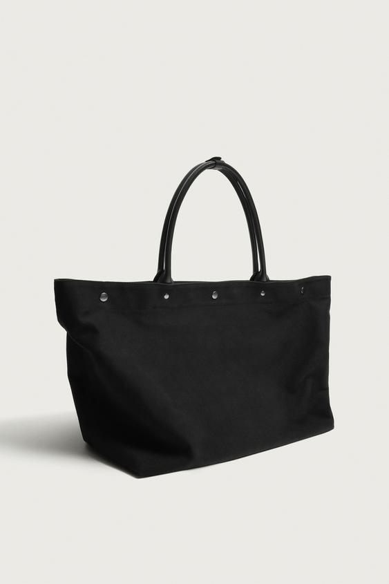 SAC SHOPPER AARON LEVINE X ZARA - Noir de Zara - Image 4